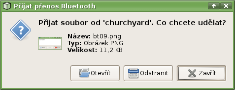 Přijatý soubor
