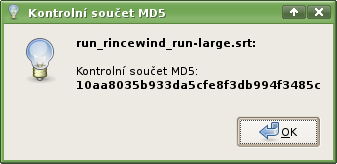 Kontrolní součet MD5