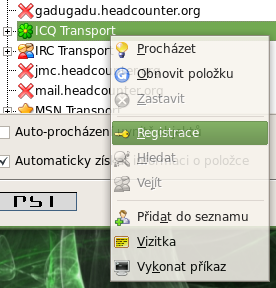 Registrace